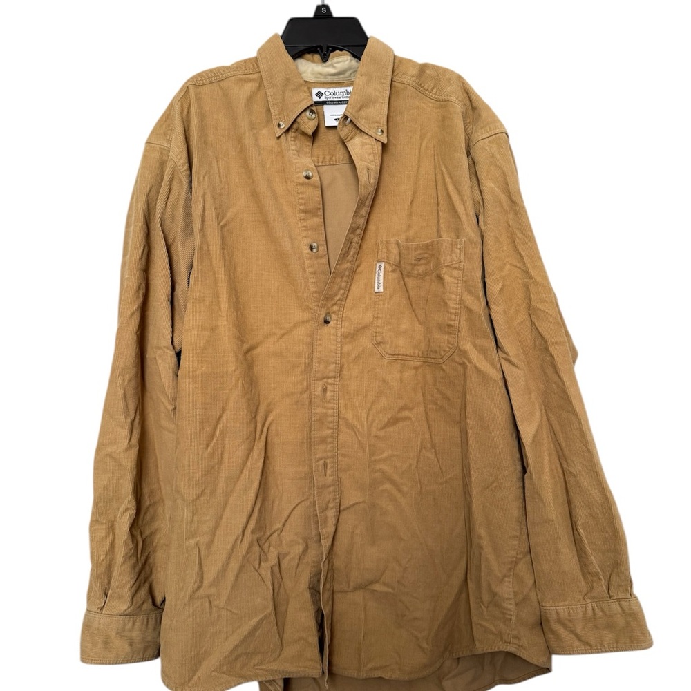 Columbia Men's Casual Button Down Shirt corduroy